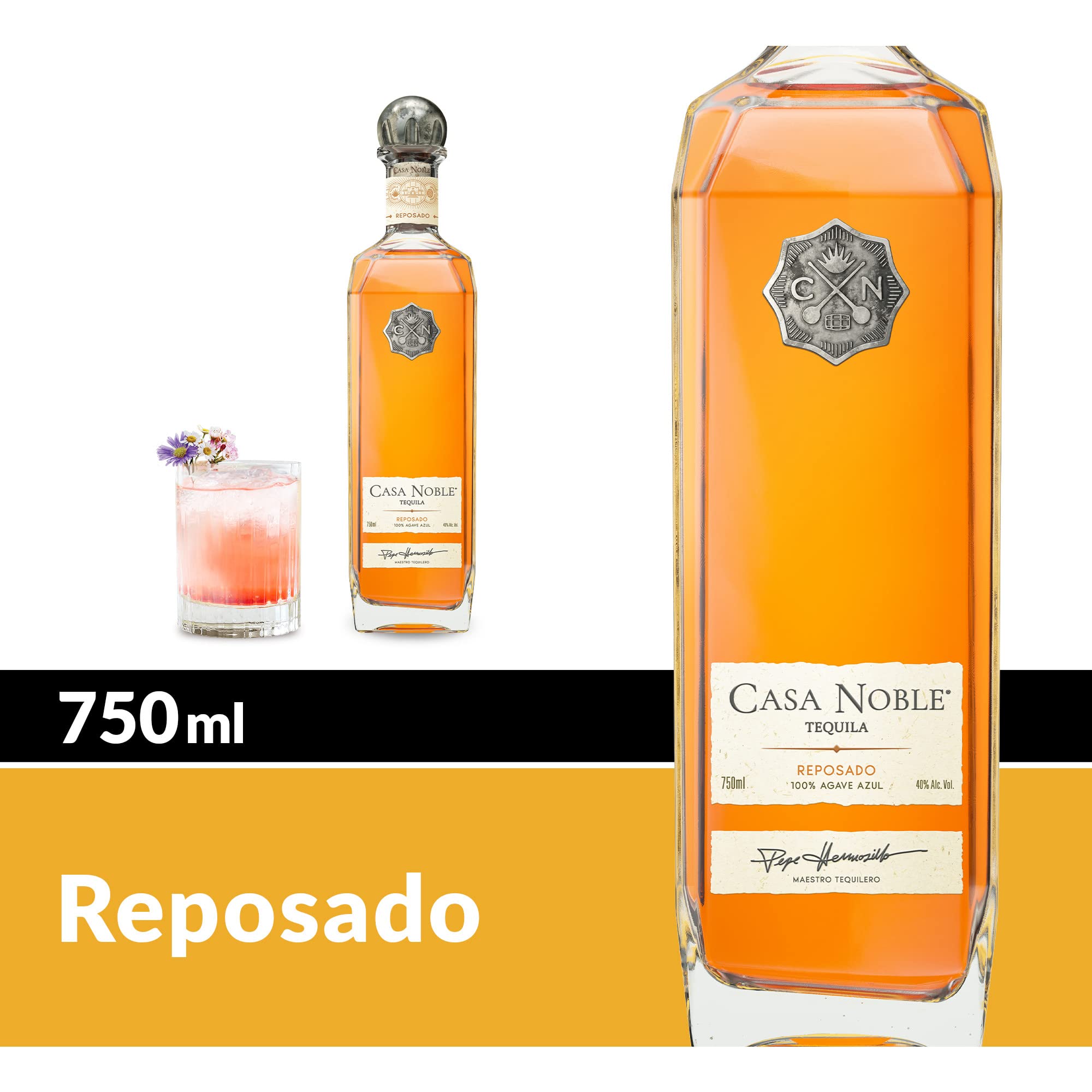 Amazon.co.jp: CASA NOBLE(カサ ノブレ) レポサド [ テキーラ 750ml